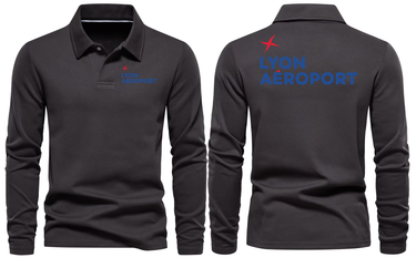 LYON AIRPORT LONG SLEEVE POLO